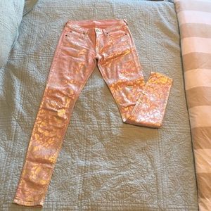 7 For All Mankind Printed pants
