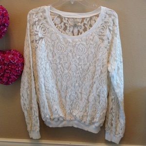 Pretty Lace Ralph Lauren Top