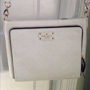 Kate spade white crossbody