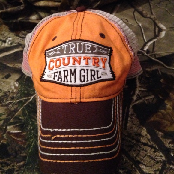 True country farm girl hat