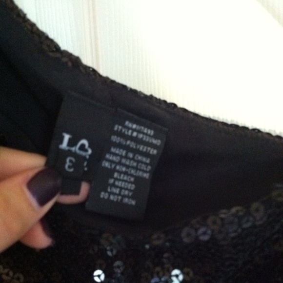 One shoulder sequin dress - Picture 2 of 3