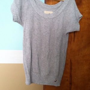 Hollister gray sweater Medium