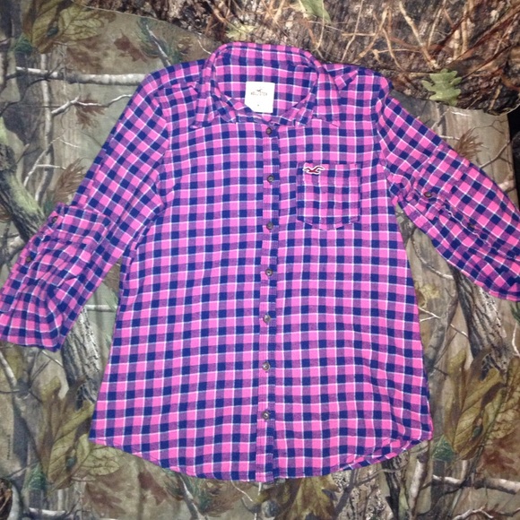Hollister flannel shirt