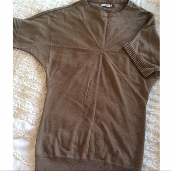 Calvin Klein Dolman sleeve sweater dress.