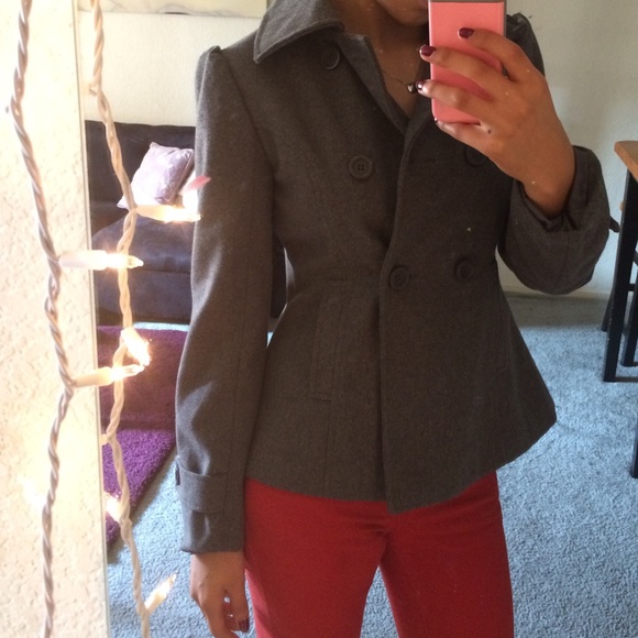 Grey coat
