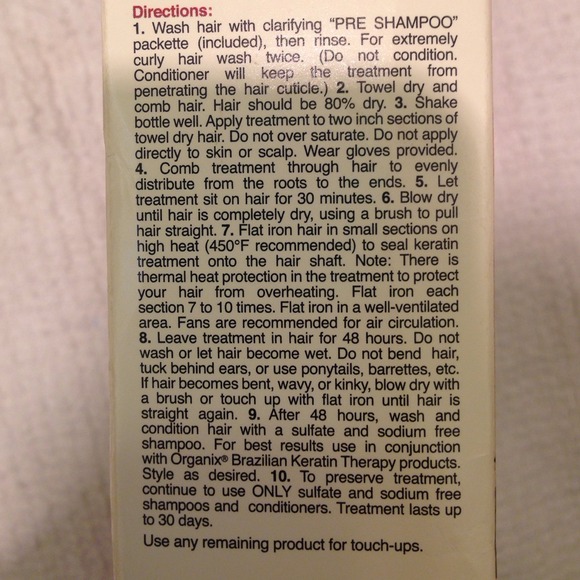 Organix Brazilian keratin therapy - Picture 4 of 4