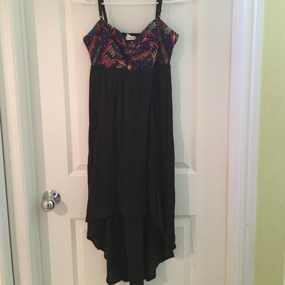 High low maxi dress