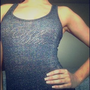 Blumarine silver tank top