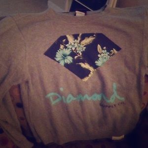 Long sleeve pull over sweatshirt