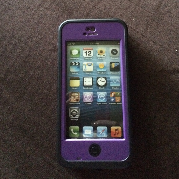 Purple iPhone 5C case