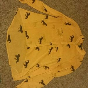 Oversized sheer longsleeve