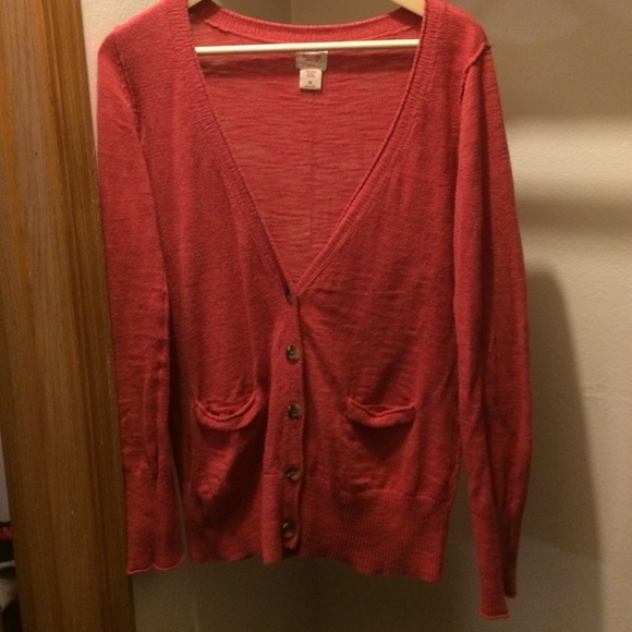 Light Red Cardigan