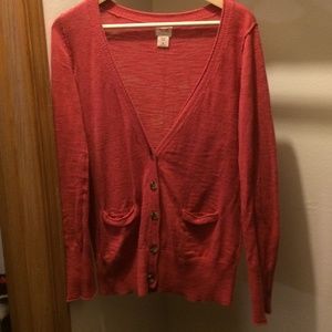 Light Red Cardigan