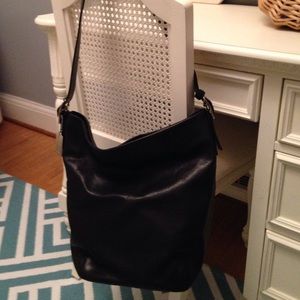 Vintage Coach large bucket bag