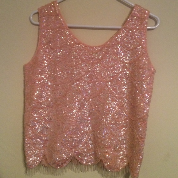 Vintage 60's sequin top.