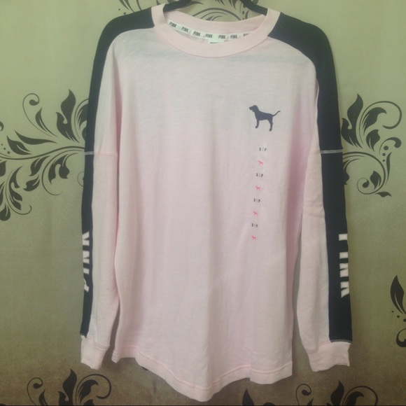 NWT PINK LONG SLEEVE SHIRT SIZE SMALL