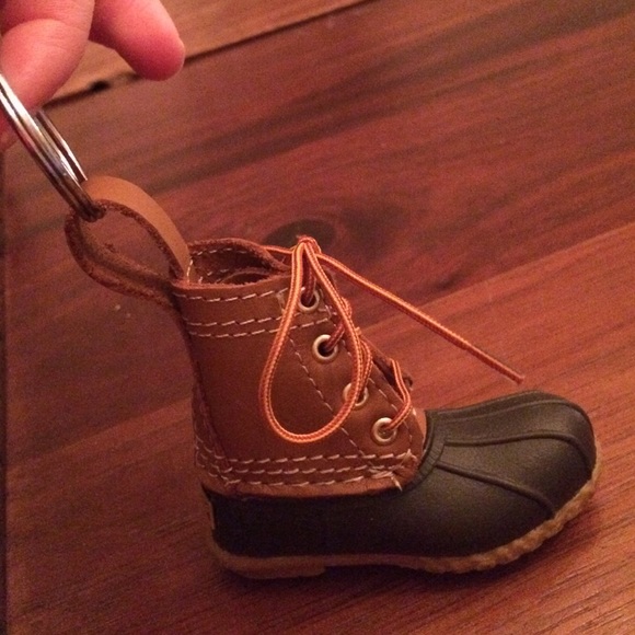 LL Bean boot keychain