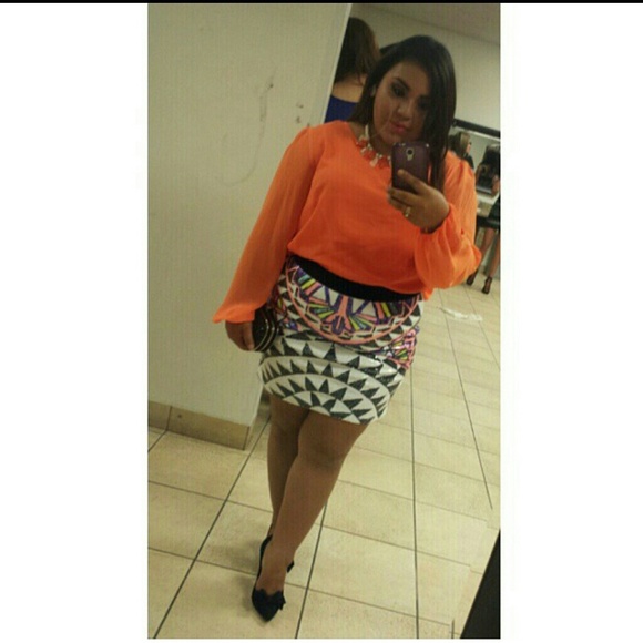 2bebe Sequin Skirt