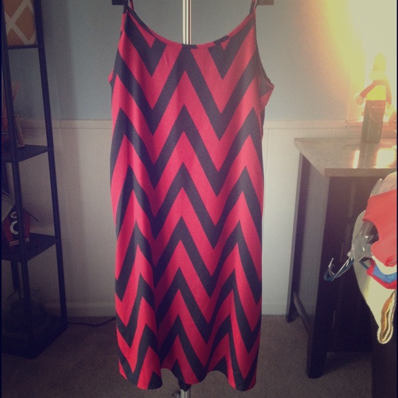 Red/black dress