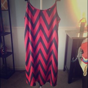 Red/black dress