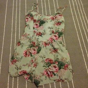 Floral jumpsuit