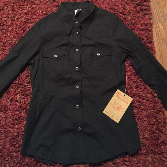 True religion button up