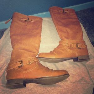 Brown Riding Style Boot