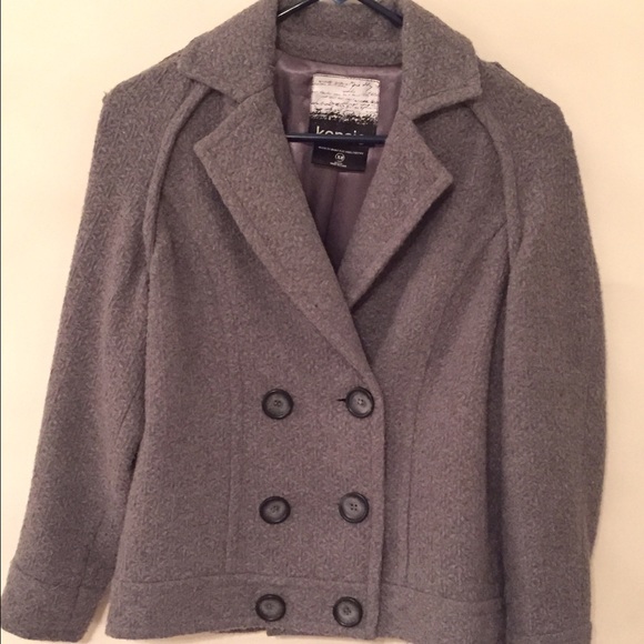 Kensie grey tweed jacket