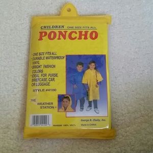 Child's Poncho