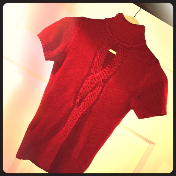 Deep Red Sweater