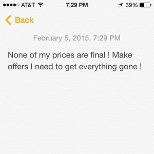 Make offers !!