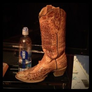 Corral cowgirl snip toe