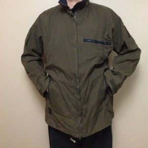 Columbia convert green jacket