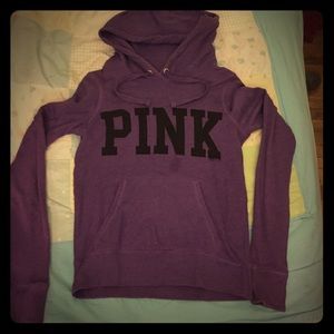 Dark purple hoodie from pink by VS