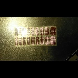 Chevron nail art sticker