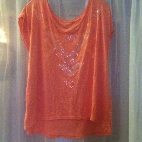 Orange American Eagle TShirt