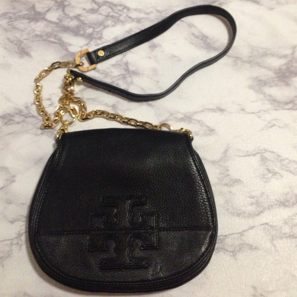 Tory Burch Cross-body Black Handbag!!!! <3