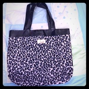 Cheetah print Snooki TM tote bag
