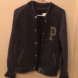 Victoria secret pink varsity jacket