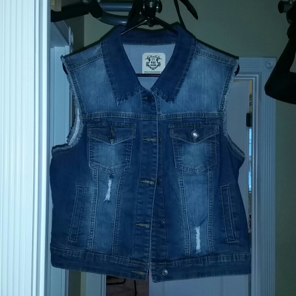 Denim vest