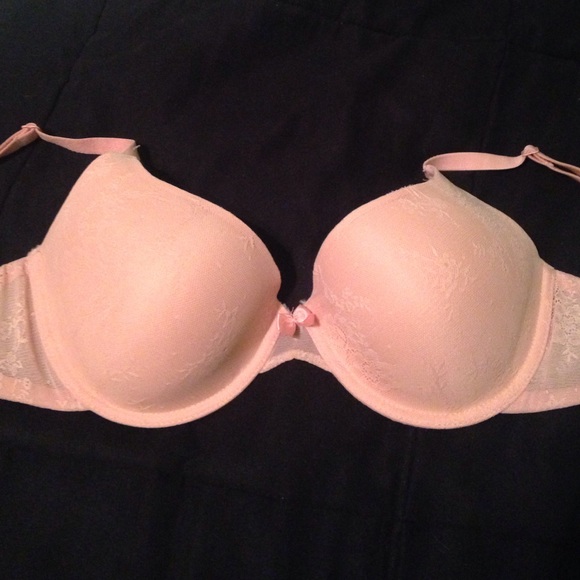 Blush pink bra