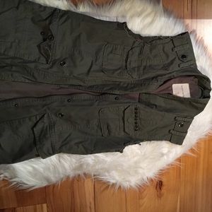 Distressed military vest