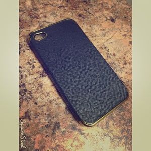 Black and Gold Iphone 4/4s Case