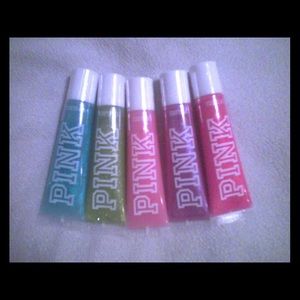 Pink VS lip gloss set