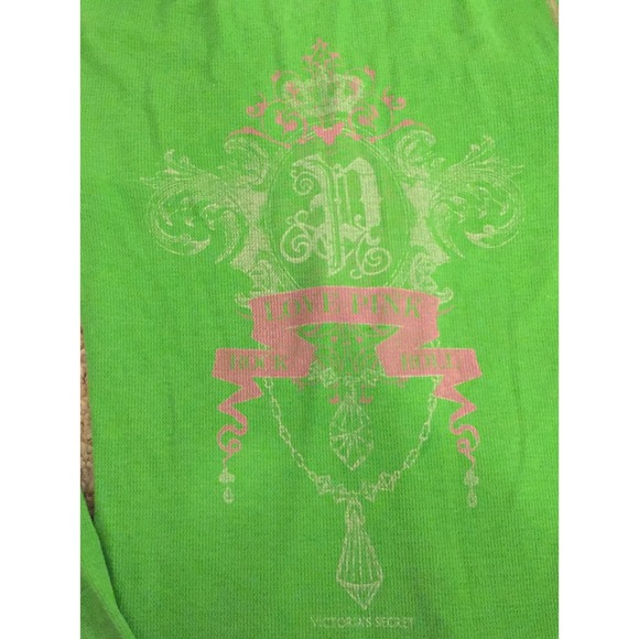 LOWEST PRICE ⬇️ VS PINK waffle shirt with Crest - Picture 2 of 4