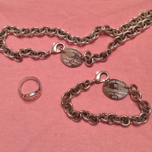 Tiffany and co jewelry set