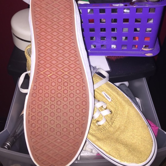 Customized gold vans. - Picture 2 of 2