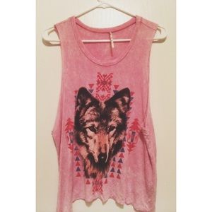 Geometric Wolf Tank