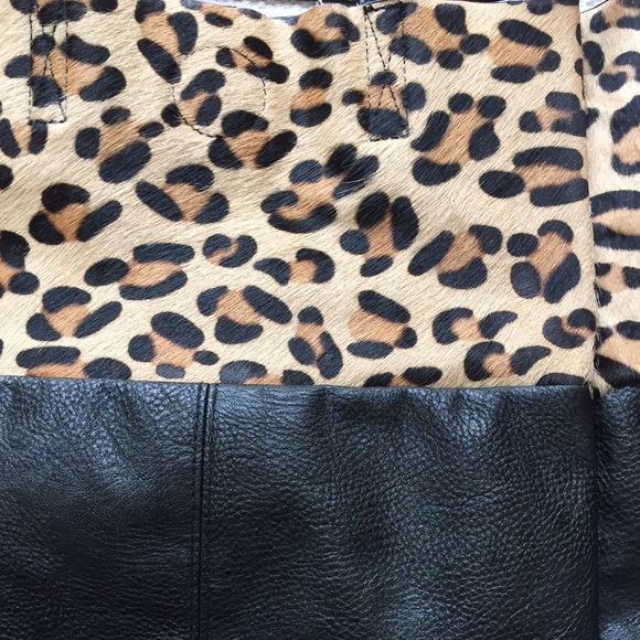 Leopard print tote - Picture 2 of 4