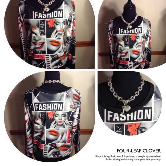 GLAM FASHION SHIRT - Picture 1 of 4
